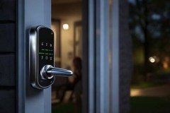 青稞智能锁全国热线维修教你(智能锁锁舌压入报警：守护家庭安全的必备功能)