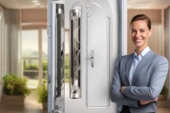 盾掌柜防盗门厂家客服专线讲解—美丽洲防盗门：品质生活新选择，守护居家安全无忧