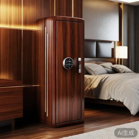 保险柜床头柜，安全美学家居伴侣