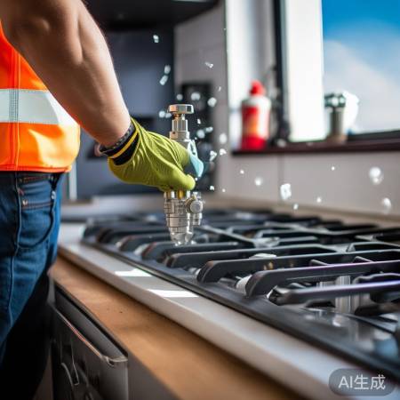 燃气泄漏，阀门通气消声