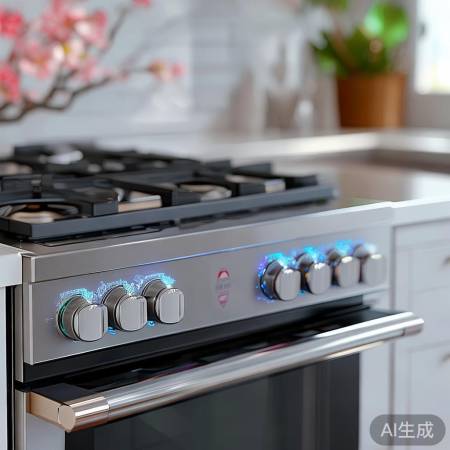 集成灶樱花系列，熄火保护安全设