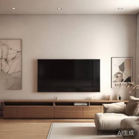 电视墙简约不累人