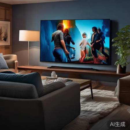 65寸大屏电视，观影更灵活