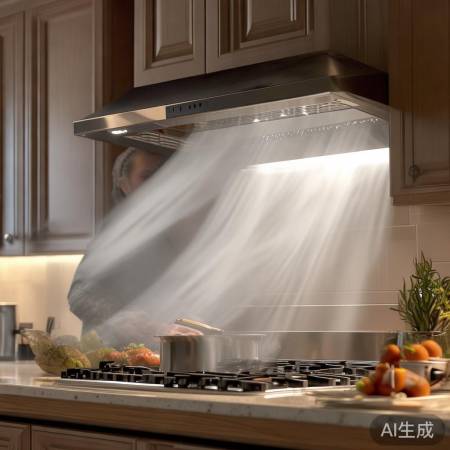 爱可通油烟机，厨房清新神器