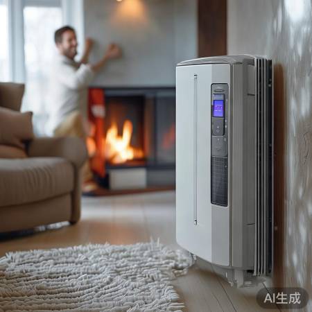 “空气能热泵，冬日温暖源泉”