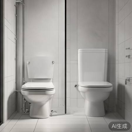 壁挂省空间,落地占地大