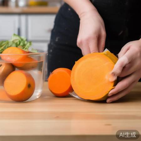 红薯切面防氧化,蔫薯泡水回活力