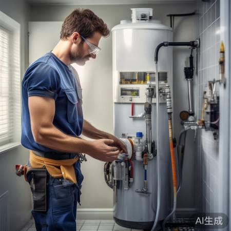 热水器安装仔细,检查水龙头