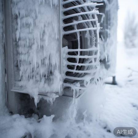 空气能热水器冬季易冻成冰棍