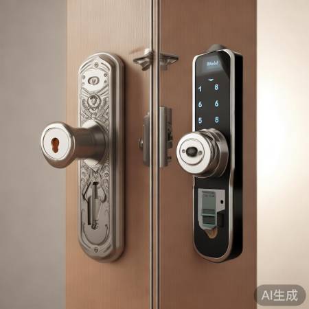 机械锁易复制，电子锁需换电