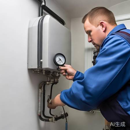 壁挂炉定期水压测试