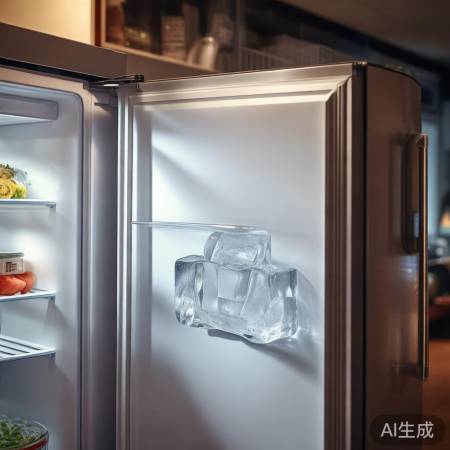 冰箱门上不冻冰块