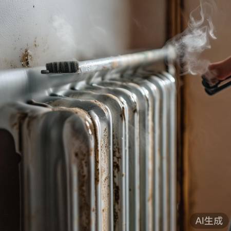 暖气片堵塞,可清理解决