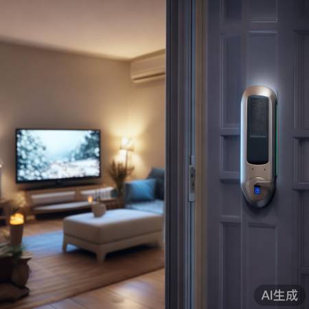 “指纹锁，智能家居，懒人福音”