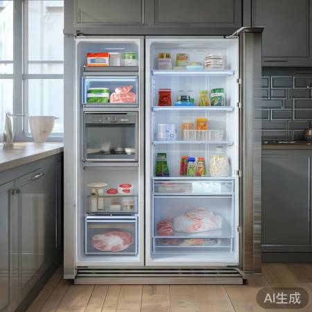 双开门冰箱冷冻室容量适中
