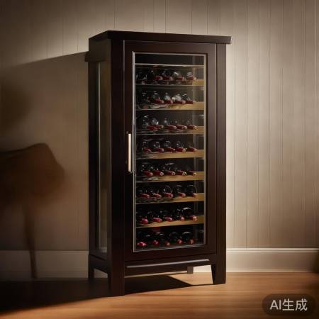 酒柜选大小与玻璃门设计