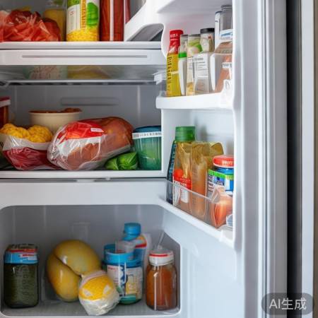 冰箱内部检查，空间流通