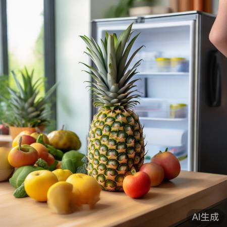 菠萝冷藏保鲜疑问