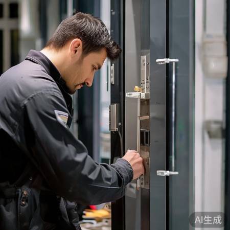 专业认证，规范维修指纹锁