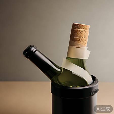 红酒柜斜放，瓶塞稳固放心