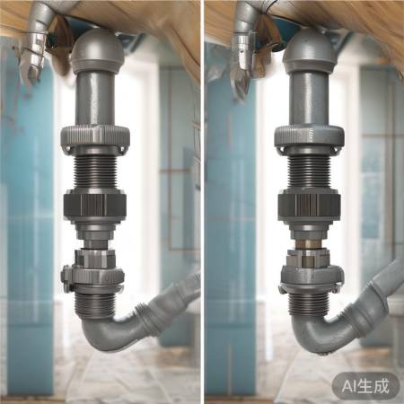 螺纹卡箍两式连接