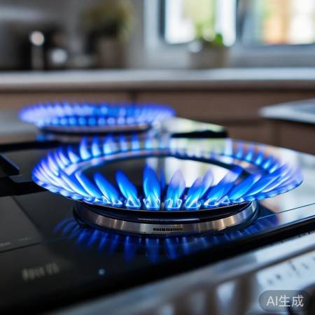 集成灶分火头，智能调火助手。