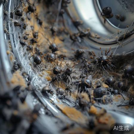 衣物尘埃养黑虫