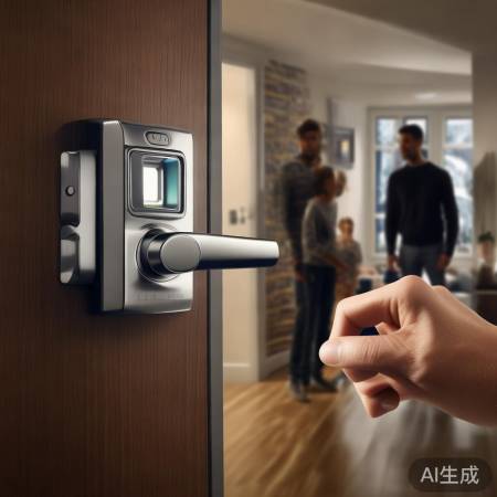 高科技锁，安全系数高