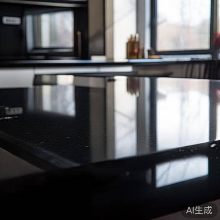 黑色玻璃定制，厨房好帮手