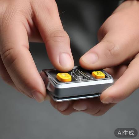 轻柔取下旧电池