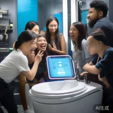 朝鲜马桶冲水揭秘，轻松幽默分享