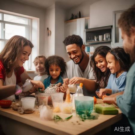 亲子环保活动，乐趣生活气息