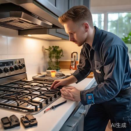 燃气灶维修，专业认证，规范服务
