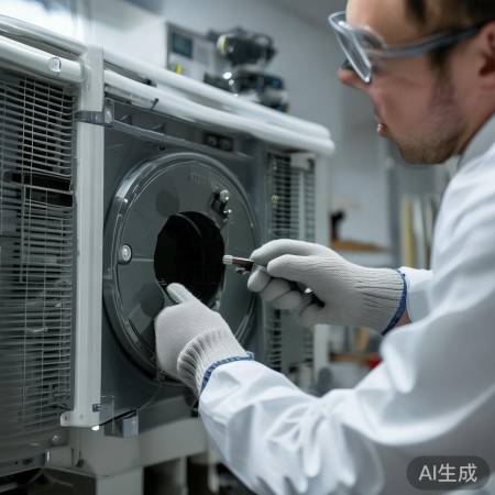 找到探头，打开外壳