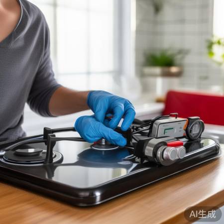 燃气灶电池检查