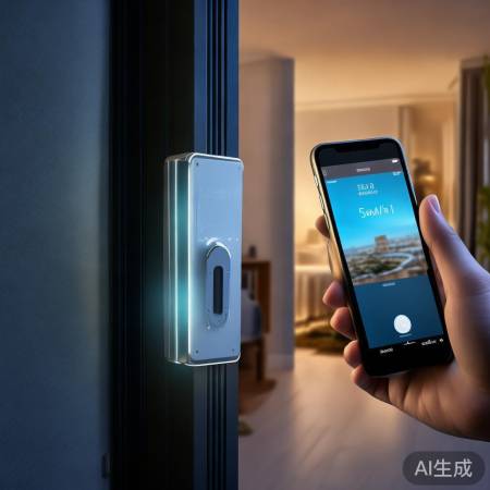 智能指纹锁,远程锁门酷