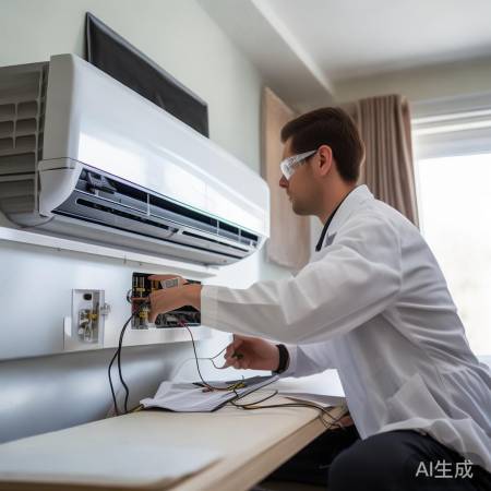 修复连接线，重启空调