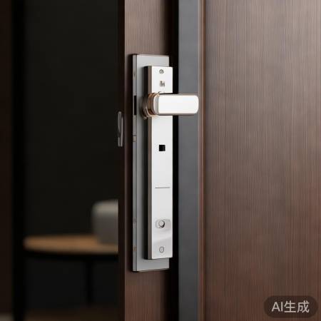 樱花指纹锁,简约高档