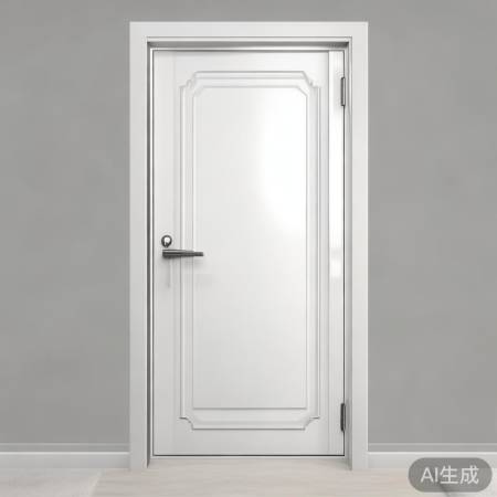 白色防盗门，简约环保，彰显品味