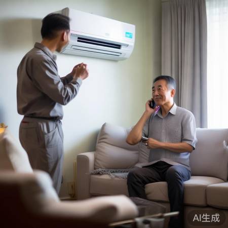 空调售后暖人心