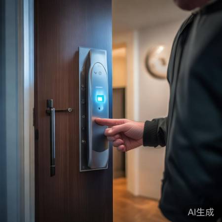 安装后,必测指纹锁功能