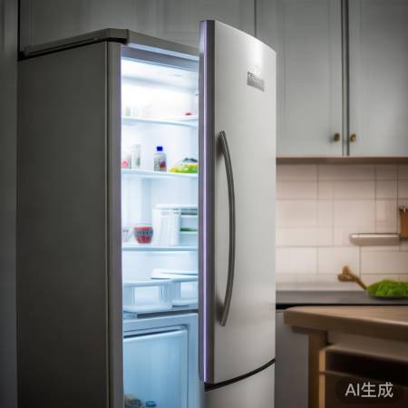 检查冰箱灯恢复情况