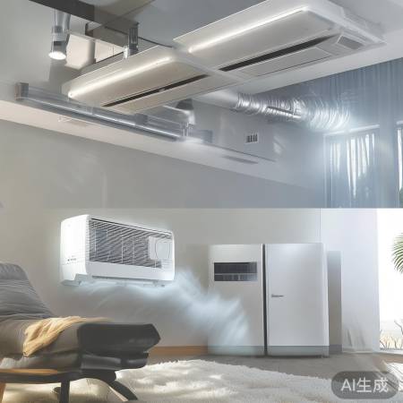 中央空调覆盖大面积,独立空调适