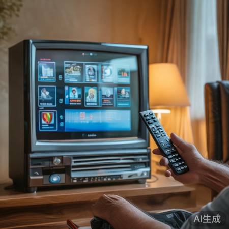 老款电视操作简单易上手