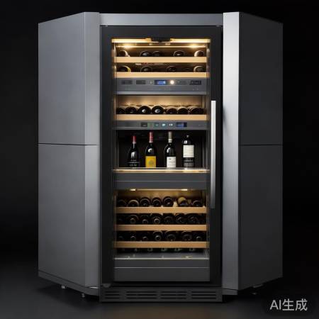 红酒柜：恒温智能酒架