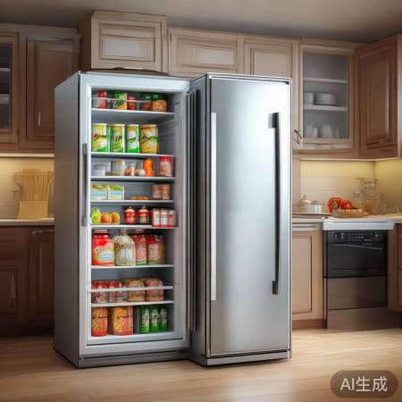 冰箱大如聚会厅，冷藏柜小如办公