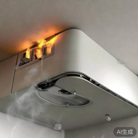 吊顶遮挡影响热水器散热