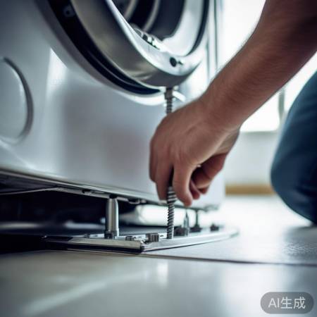 固定洗衣机,确保安全