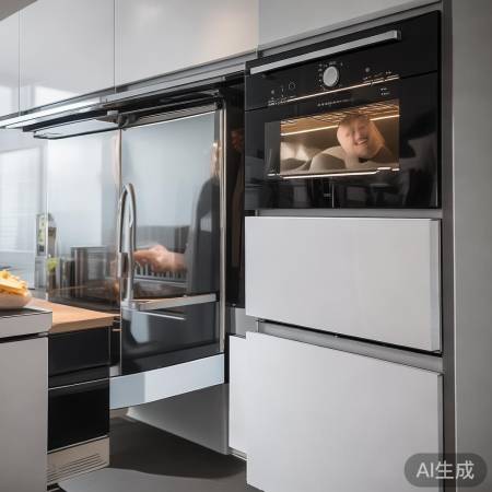 樱雪F1817抽油烟机，简约时