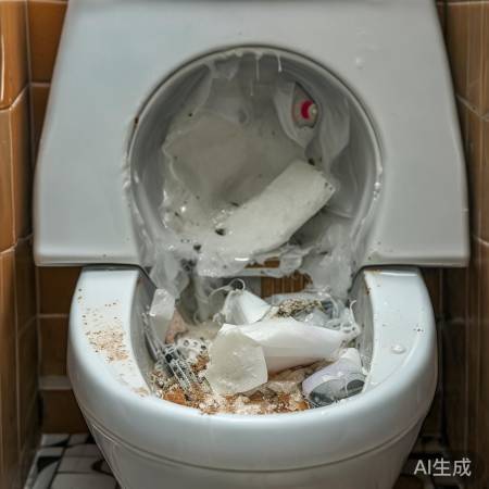 马桶使用小贴士:勿乱扔湿巾,检